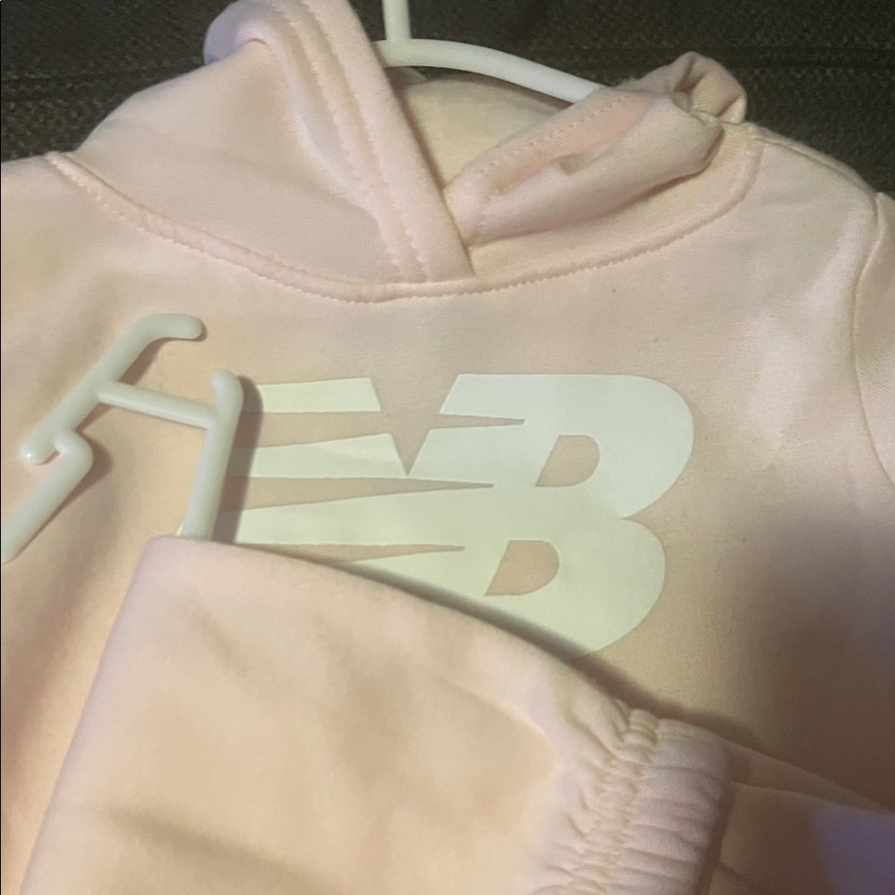 New Balance Pink Kids Matching Set